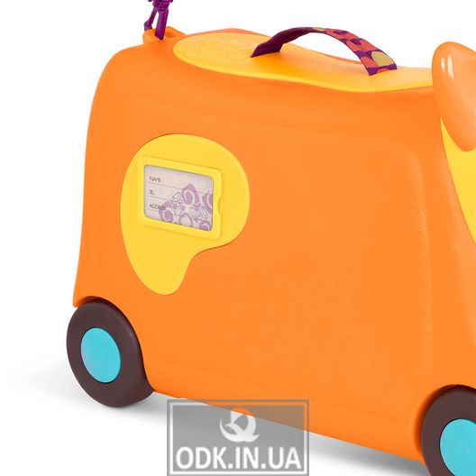 Дитяча валіза-каталка для подорожей - Котик-Турист