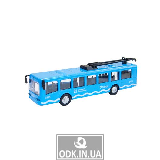 Модель - Троллейбус Днепр (голубой)