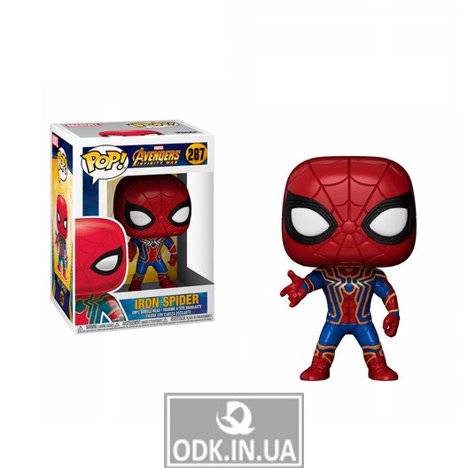 Игровая фигурка FUNKO POP! cерии Война бесконечности" - ЖЕЛЕЗНЫЙ ПАВУК"