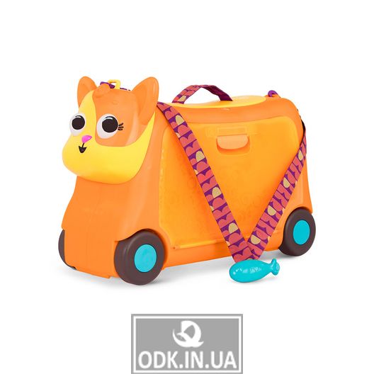 Дитяча валіза-каталка для подорожей - Котик-Турист
