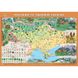 Native country. Plants and animals of Ukraine. 65х45 cm. M 1: 2 500 000. Cardboard, lamination (4820114950420)