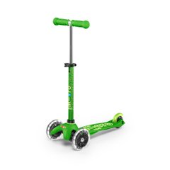 MICRO scooter of the Mini Deluxe LED series "- Green"