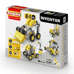 Designer Inventor 8 In 1 - Construction Machinery