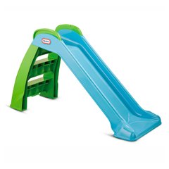 Folding slide for kids - The first descent