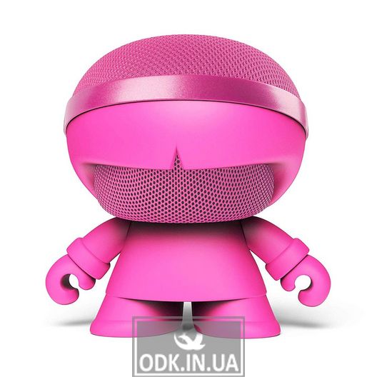 Acoustics Xoopar - Xboy Glow (12Cm, Pink, Bluetooth, Stereo, Mp3-Player With Sd-Cards)