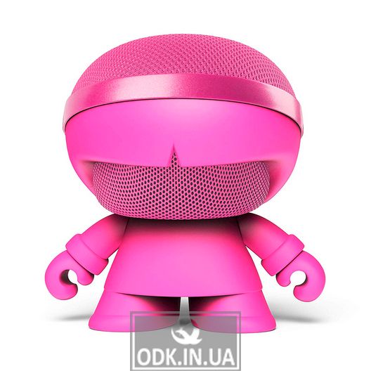 Acoustics Xoopar - Xboy Glow (12Cm, Pink, Bluetooth, Stereo, Mp3-Player With Sd-Cards)