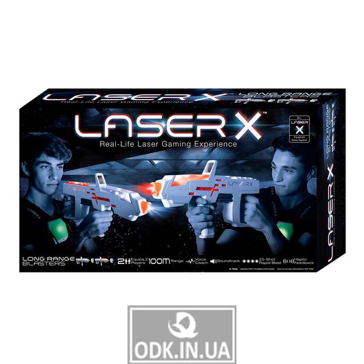 Ігровий Набір Для Лазерних Боїв - Laser X Pro Для Двох Гравців