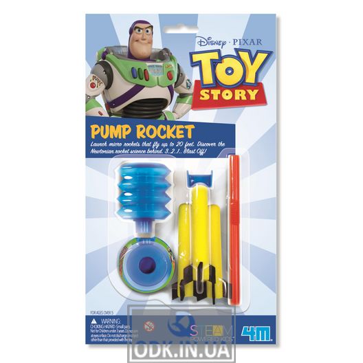 Make a Pump Rocket 4M Disney Buzz Lightyear (00-06215)