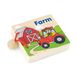 Wooden book Viga Toys First English words (50386)