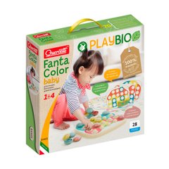 Набор серии Play Bio" - Для занятий мозаикой Fantacolor Baby (фишки (21 шт.) + доска)"