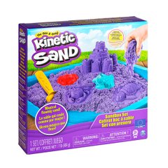 Набор Песка Детского Творчества - Kinetic Sand Замок Из Песка (Фиолетовый)