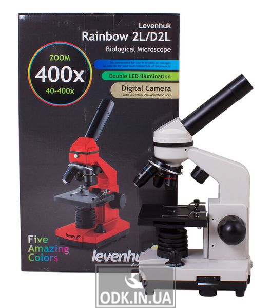 Microscope Levenhuk Rainbow 2L Moonstone \ Moonstone
