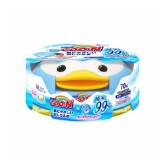 Goo.N Wet Wipes For Sensitive Skin (With Box Penguin)