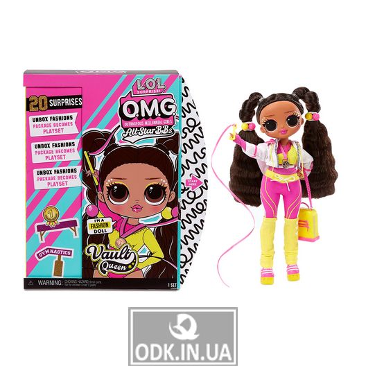 Ігровий набір з лялькою L.O.L. Surprise! серії O.M.G.Sports Doll" – Гімнастка"