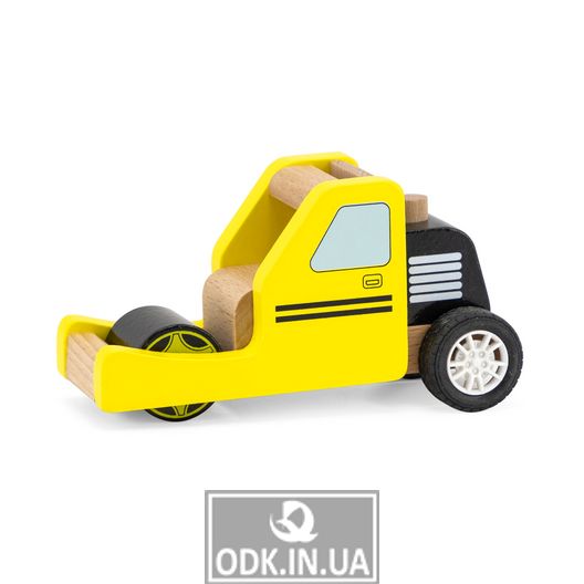 Деревянная машинка Viga Toys Дорожный каток (44518)