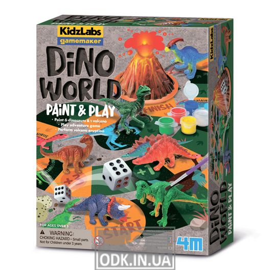 Игровой набор Мир динозавров 4M (00-03400)