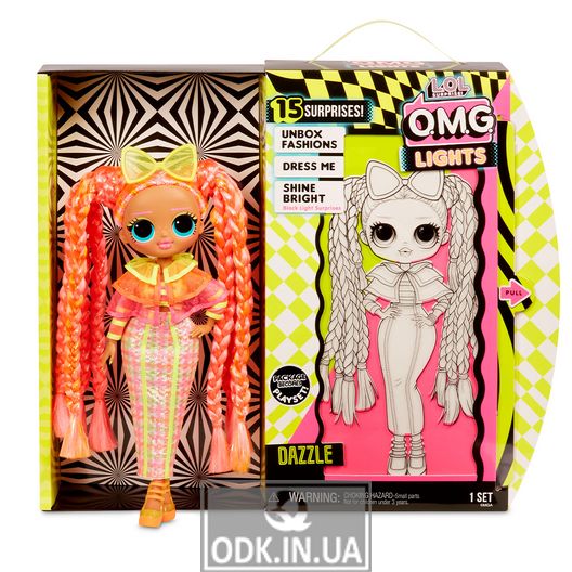 Game set with LOL Surprise doll! OMG Lights series - Brilliant Queen