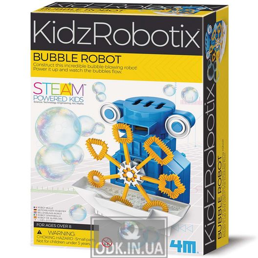 Робот-мильні бульбашки своїми руками 4M (00-03423)