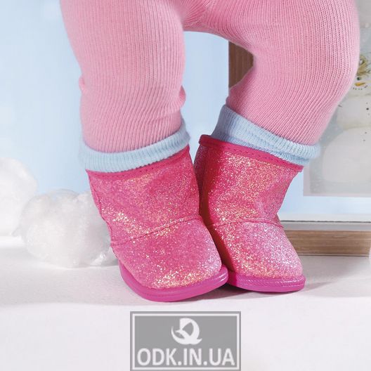 Взуття Для Ляльки Baby Born - Рожеві Чобітки