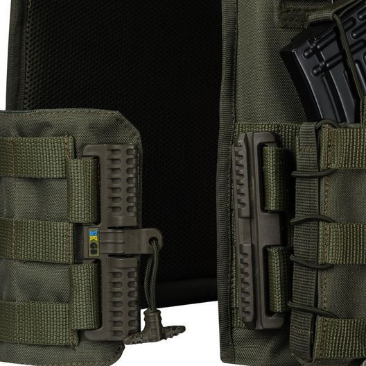 Плитоноска Ares gen.2. 3 підсумки АК. Олива