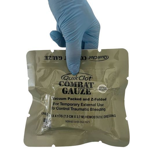 Гемостатичний бинт QuikClot Combat Gauze