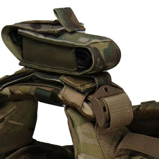 Плитоноска Warmor Gen.6 PRO MAX. Мультикам. Максимальний набір підсумків (00000003404)