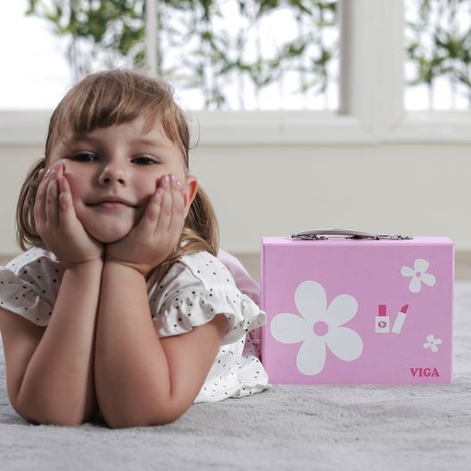 Дерев'яний ігровий набір Viga Toys Усе для макіяжу (50531)