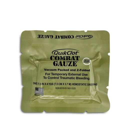 Гемостатичний бинт QuikClot Combat Gauze