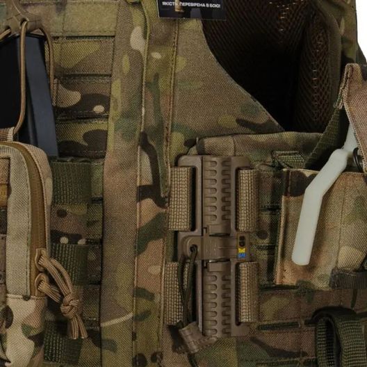 Плитоноска Warmor Gen.6 PRO MAX. Мультикам. Максимальний набір підсумків (00000003404)