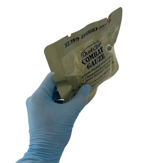 Гемостатичний бинт QuikClot Combat Gauze