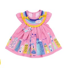 BABY born doll clothes - Cute dress (pink)