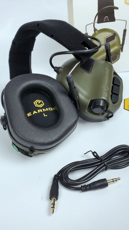 Активні навушники OPSMEN EARMOR M31 22dB NRR olive (Олива)
