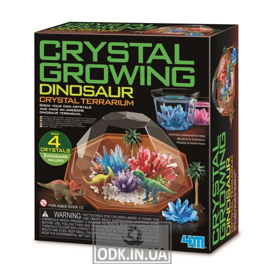 Набір для вирощування кристалів Динозаври 4M (00-03926/EU)