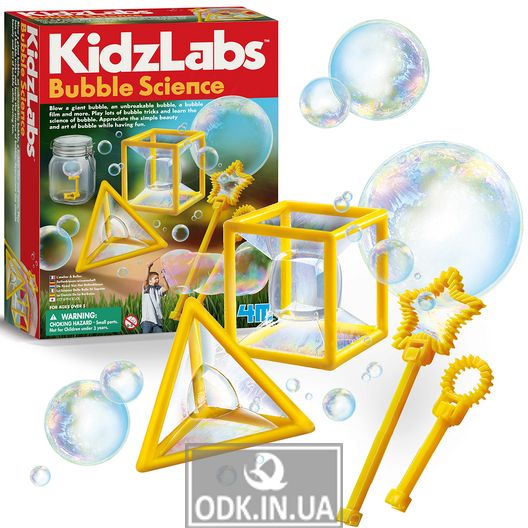 Набір для дослідів із мильними бульбашками 4M (00-03351)