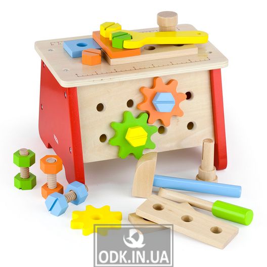 Дерев'яний ігровий набір Viga Toys Верстак з інструментами (51621)