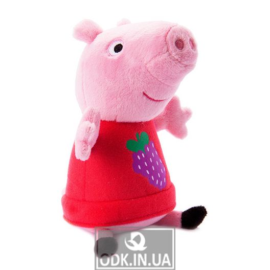 Soft Toy - Peppa With Embroidered Grapes