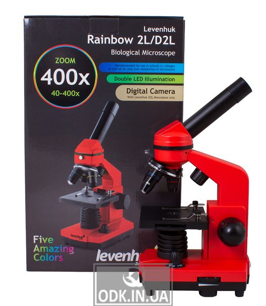 Microscope Levenhuk Rainbow 2L Orange \ Orange