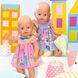 Одежда для куклы BABY born - Милое платье (розовое)