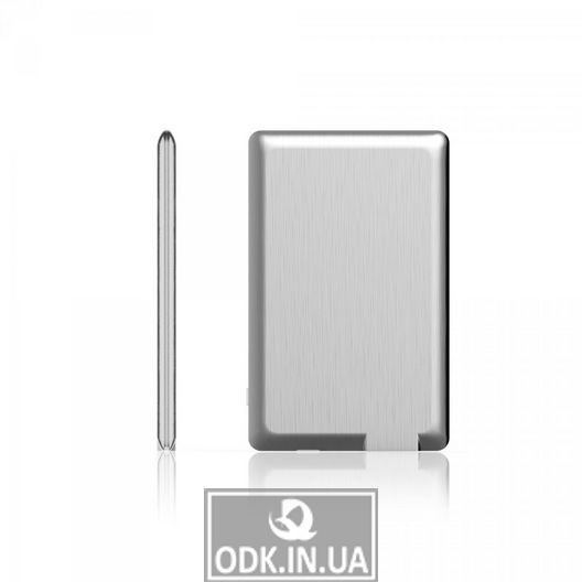 Портативна Батарея Xoopar – Power Card (Срібляста, 1300Ма*Год)