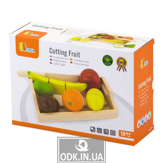 Toy Products Viga Toys Sliced Fruit (58806)