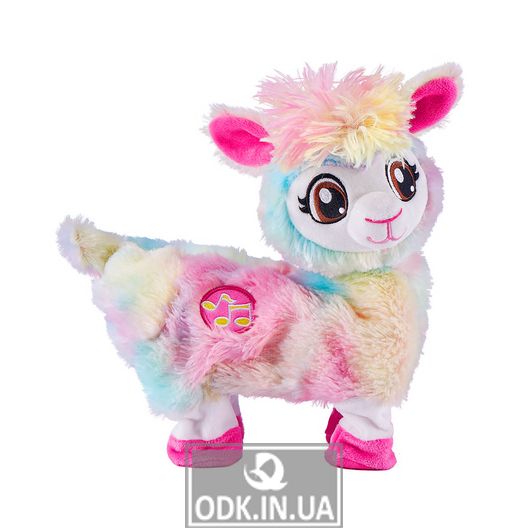 Interactive soft toy Pets Alive - Rainbow Lama Dancer