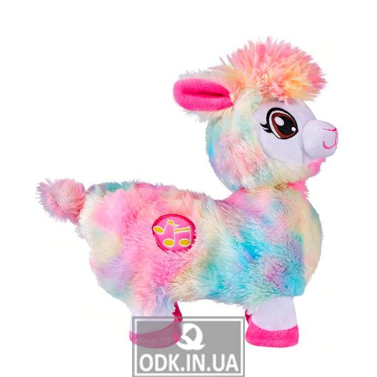 Interactive soft toy Pets Alive - Rainbow Lama Dancer