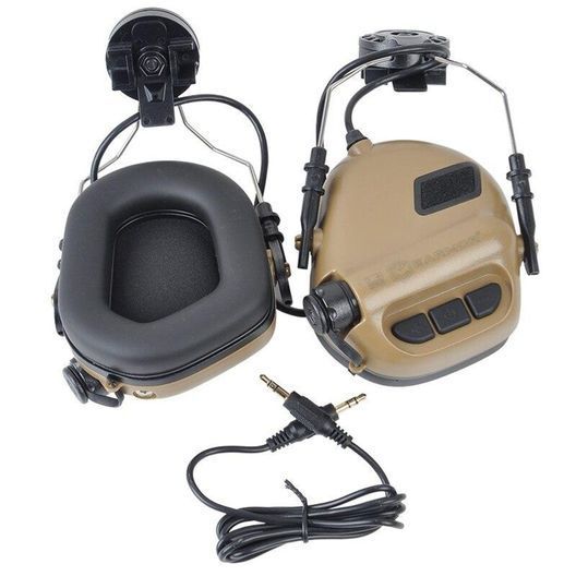 Активні навушники OPSMEN EARMOR M31H 22dB NRR койот