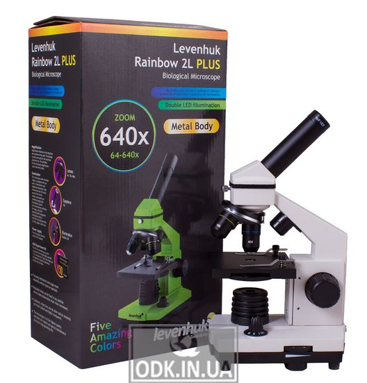 Microscope Levenhuk Rainbow 2L PLUS Moonstone \ Moonstone