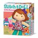 Set for sewing of a toy 4M Doll with a rabbit (00-02765)