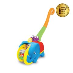 Wheelchair Toy - Circus Elephant (Voiced in Russian)