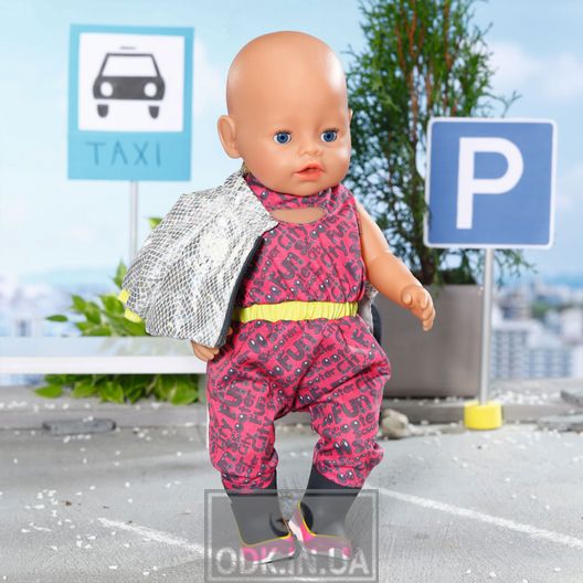Set of clothes for the BABY Born doll of the City Deluxe series - Walk on a scooter