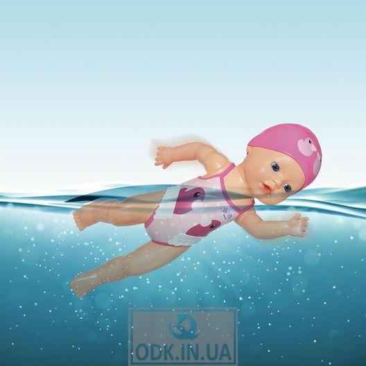 Interactive doll BABY born series My First "- Swimmer"