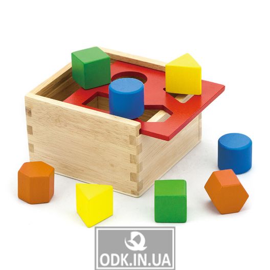 Wooden Sorter Viga Toys Geometric Shapes (50844)