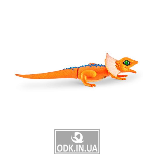 Interactive toy Robo Alive - Orange mantle lizard